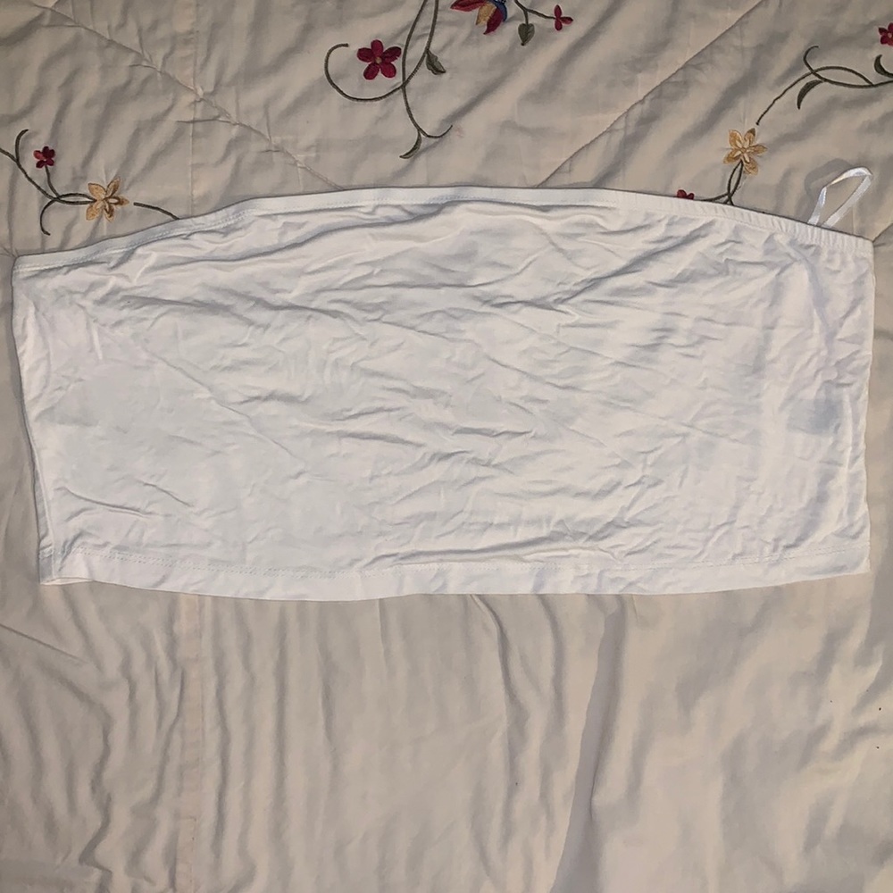 SHEIN White Tube Top 3XL Size